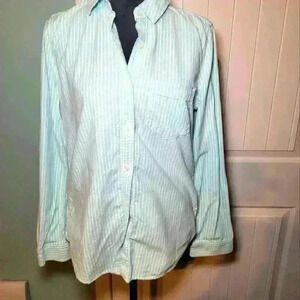 SO perfect Oxford relaxed fit 100% cotton size medium